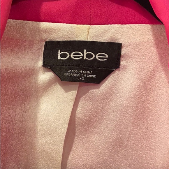 Bebe Hot Pink Blazer - Picture 3 of 3